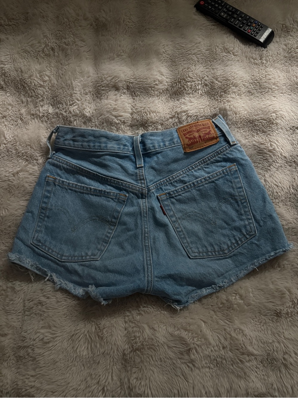 Levi's Light Blue Denim Women's Shorts